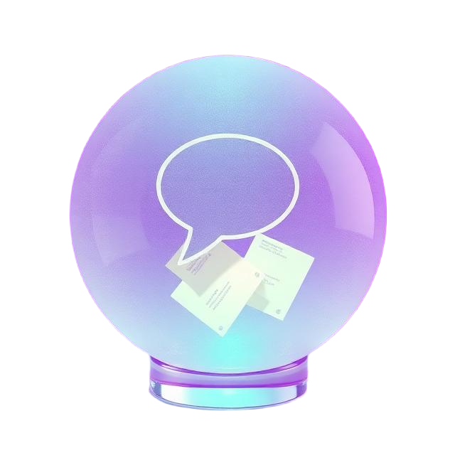Communications — glass illustration